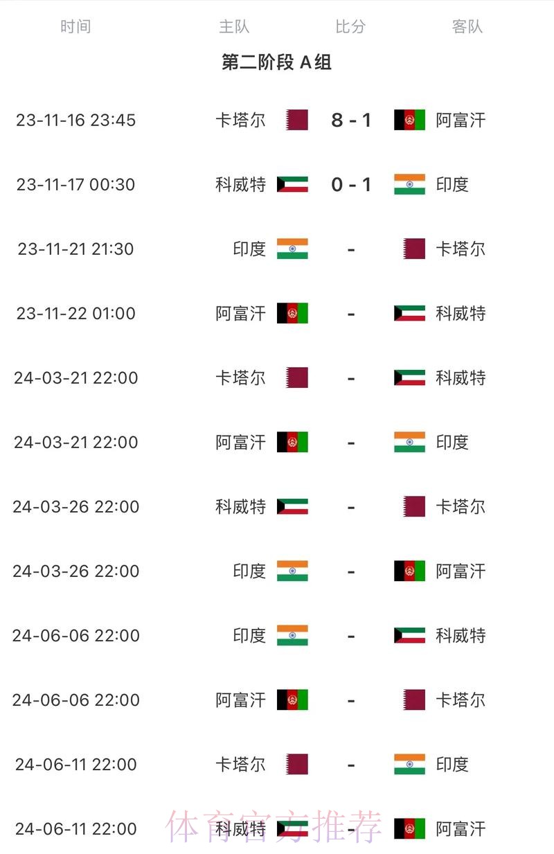 2026世界杯每日赛程一览赛事详情直播平台